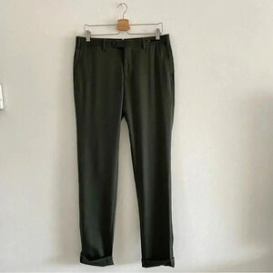 PT01‎ Slim Fit Trousers Green Sz 48/Medium
